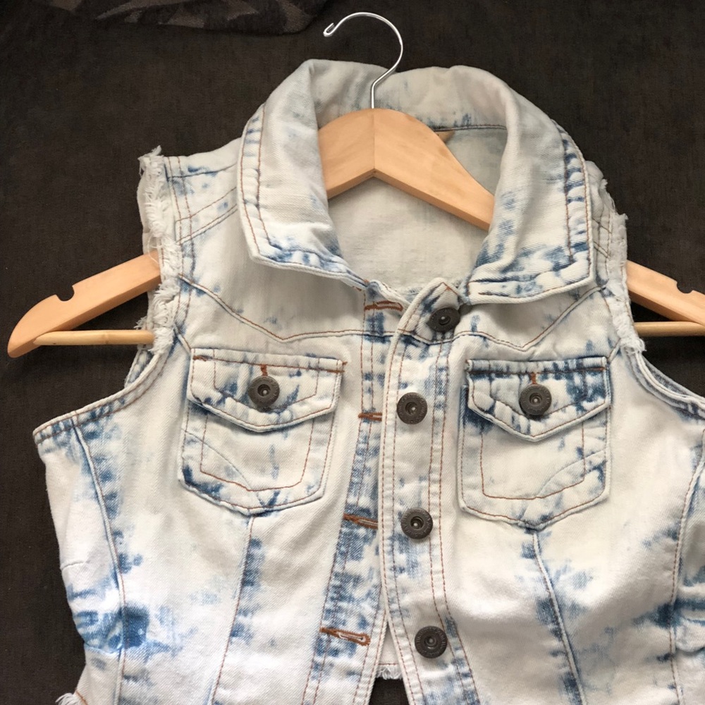 Denim vest